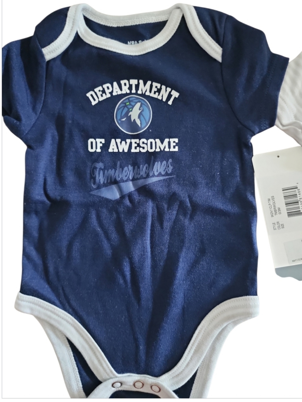 NWT! NBA BABY SET TIMBERWOLVES